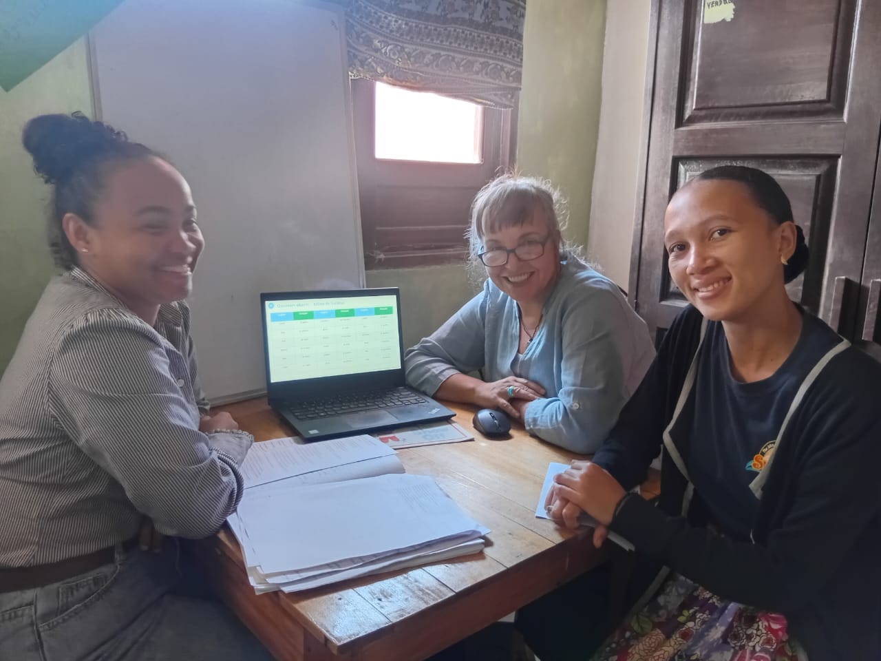Planning session with the Karoka team